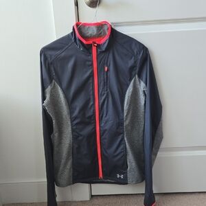 EUC Under Armour Cold Gear Semi Fitted Jacket, Size Large